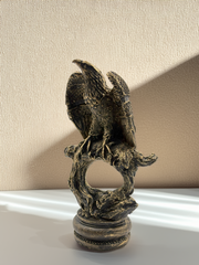 Perched Eagle - Premium Handcrafted Figurine